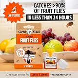 Super Ninja Fruit Fly Trap 2 Pack – Indoor Killer, Safe for Kids & Pets view 2