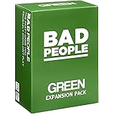 BAD PEOPLE Party Game - Green Expansion - 100 New Question Cards for The Hilarious Adult Card Game for Fun Parties & Board Ga