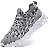 YRLTYO Mens Running Shoes Slip On Tennis Walking Sneakers Workout Athletic Lightweight Casual Sport Shoes