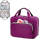 BAGSFY Medicine Bag for Traveling, Pill Bottle Organizer Storage, Large Medication Travel Case, Pills Box for Vitamin, First Aid Kit Bags Empty. (Comes with Weekly Pill Organizer)