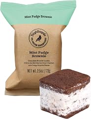 Nightingale Ice Cream Sandwiches Mint Fudge Brownie Ice Cream Sandwich, 2.5 Ounce