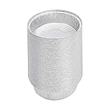 AmazonCommercial Take-Out Containers, 8" Round Aluminum Foil, Pack of 100