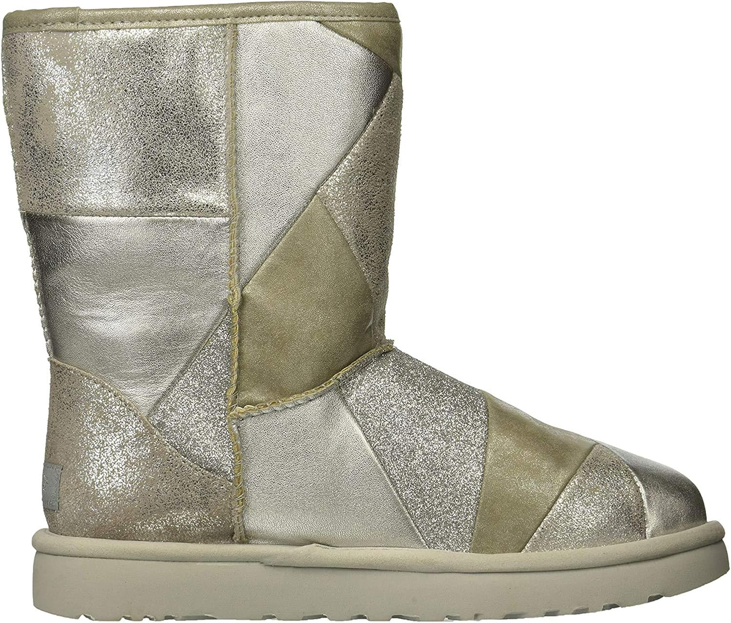 silver patchwork uggs