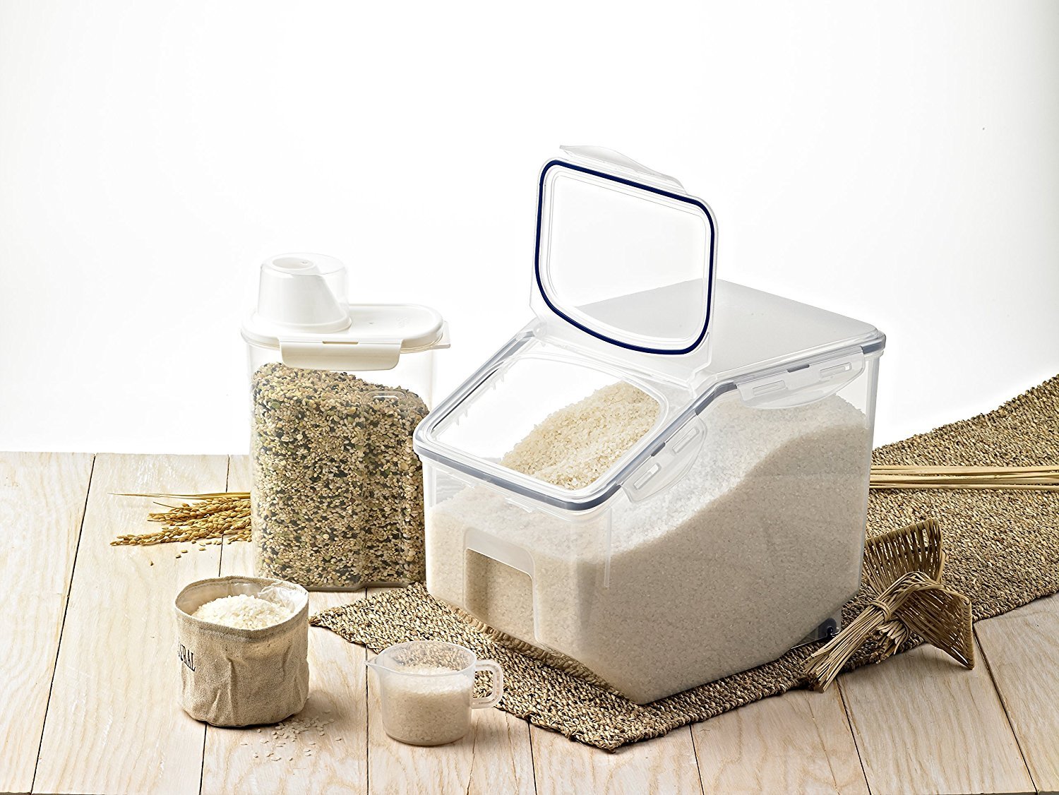 Lock Lock Hpl510 Easy Essentials Pantry Food Storage Container