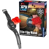 Thames &amp; Kosmos Spy Labs: 9-in-1 Spy Watch | Time, Date, Alarm Clock, Stopwatch, Magnifying Glass, Secret Message Tools &amp; More| Essential Gadget from The Detective Gear Experts for Young Investigators