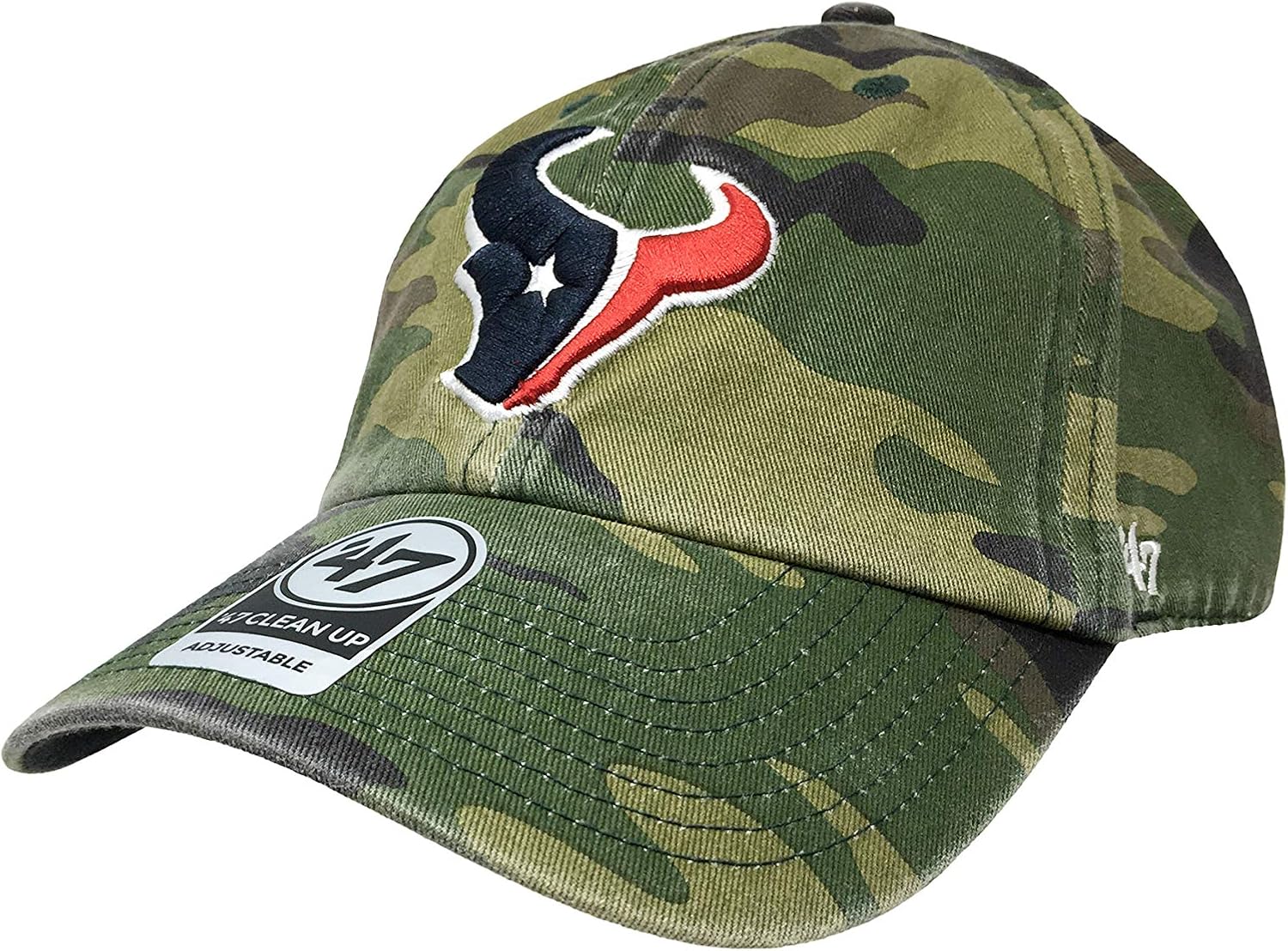 '47 Brand Houston Texans Franchise Fitted Baseball Hat Low Profile NFL Football Cap
