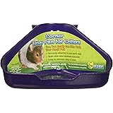 Corner Litter Pan for Critters