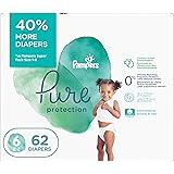 pampers pure diapers size 6