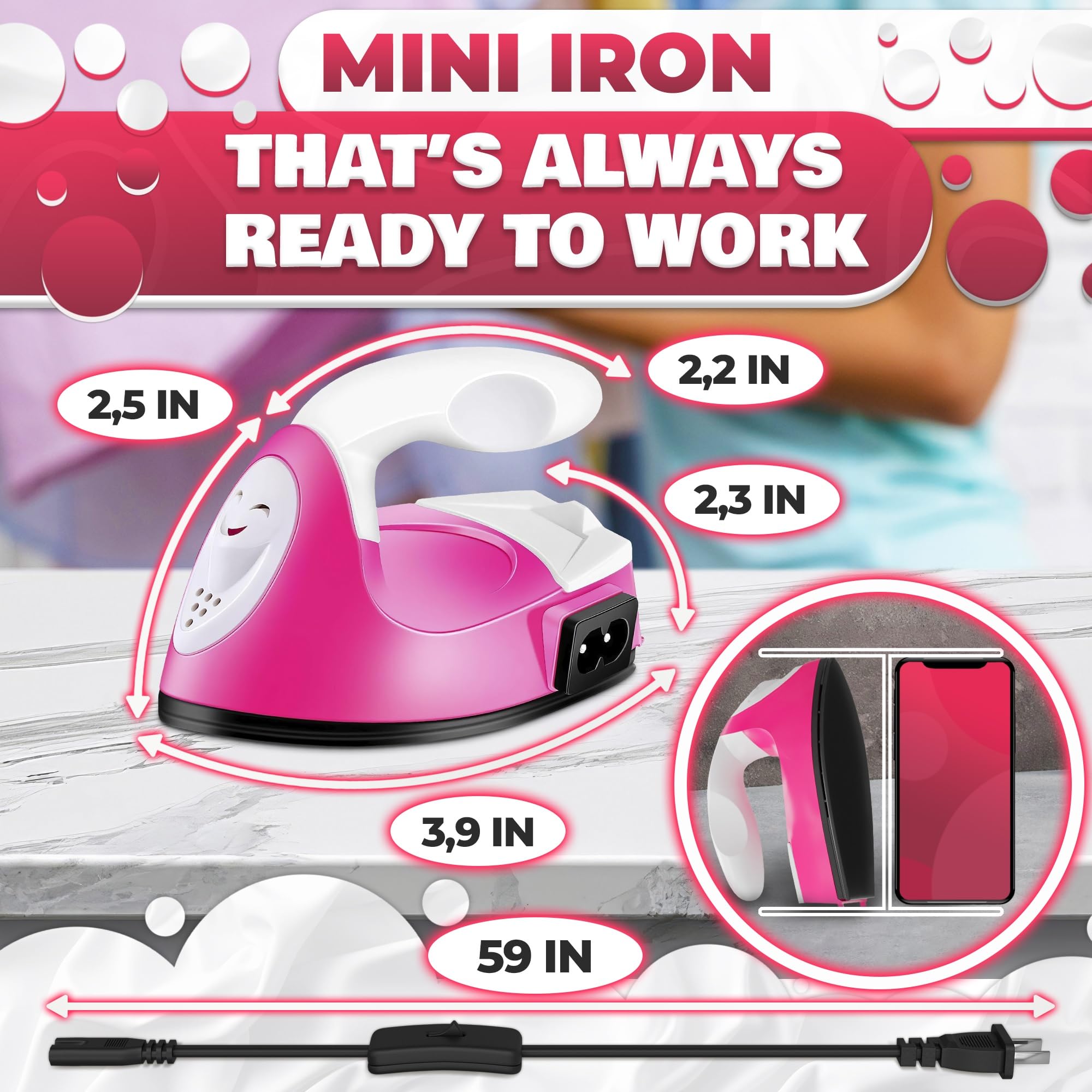 Mini Iron for Crafting 2.3