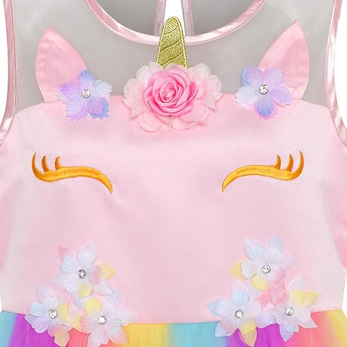 slim fit dress slacks Girls Dress Blush Pink Unicorn Costume Cosplay Princess Halloween Party  Sunny  Fashion