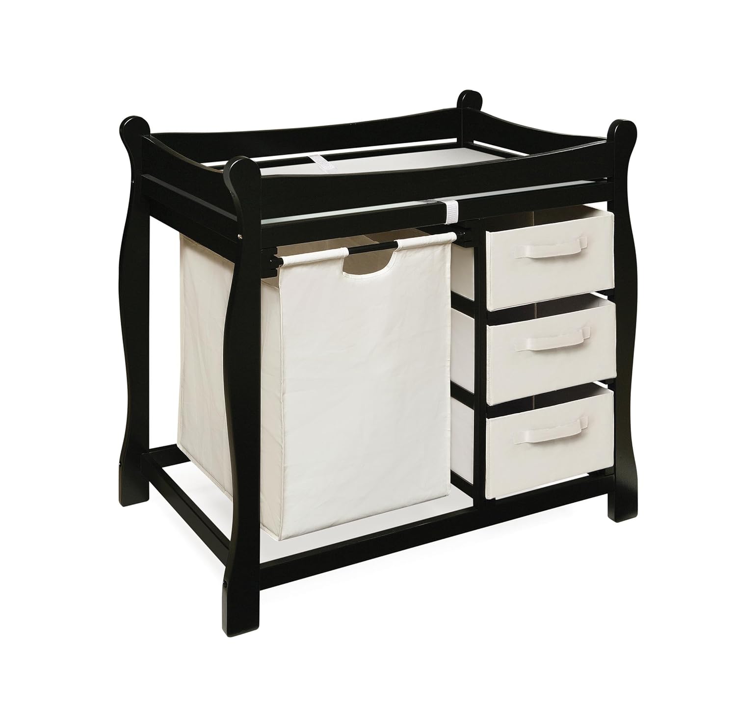rosanna changing table with hamper