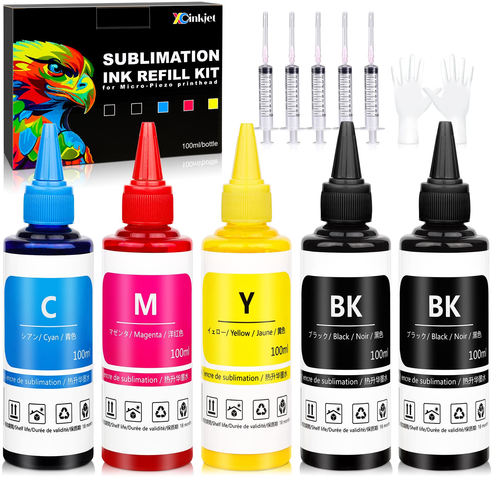 Xcinkjet Sublimation Ink Refilled for ET-2800
