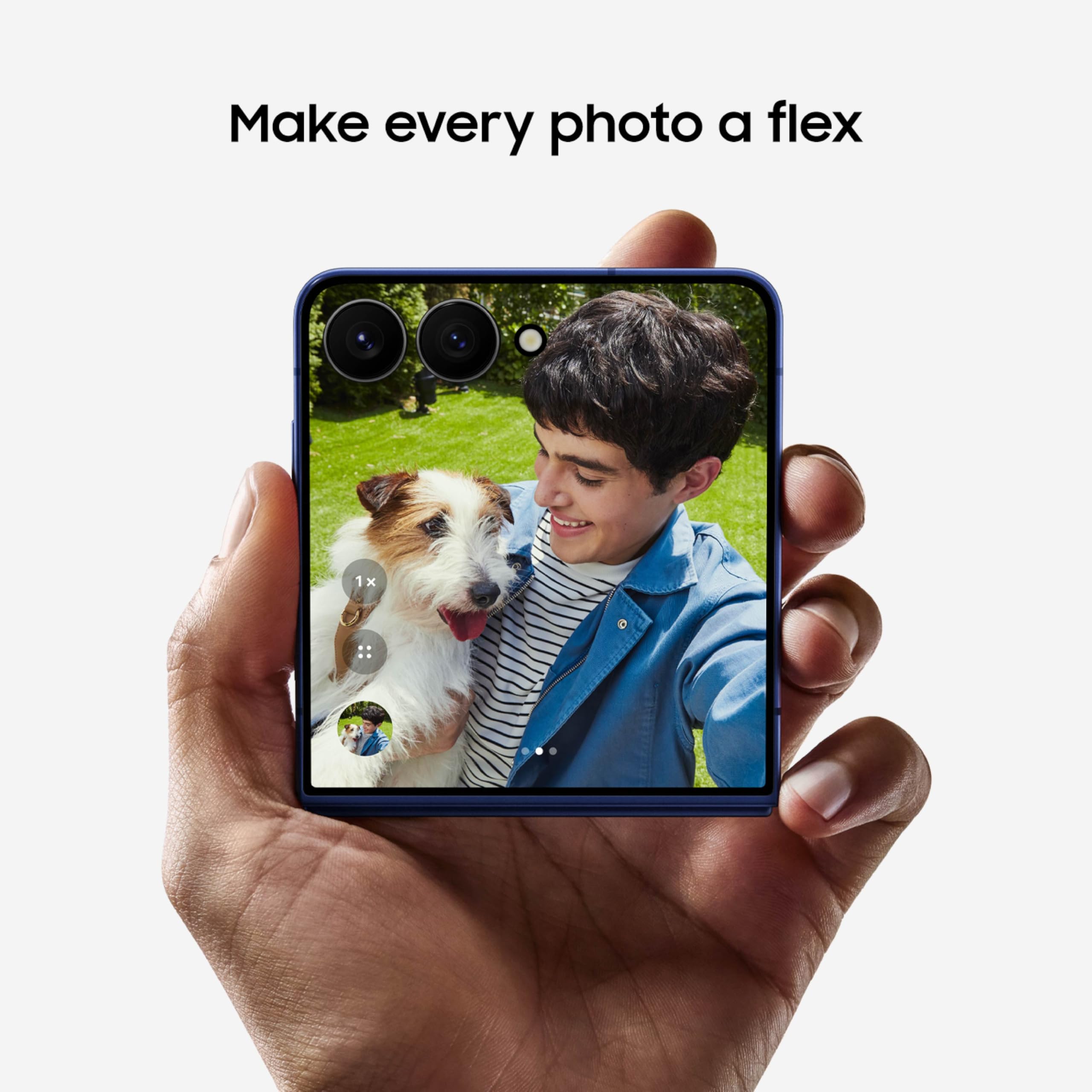 Teléfono celular Samsung Galaxy Z Flip7, teléfono inteligente con IA de 256 GB, Android desbloqueado, batería de larga duración, 2025, garantía del fabricante de EE. UU. por 1 año, negro azabache