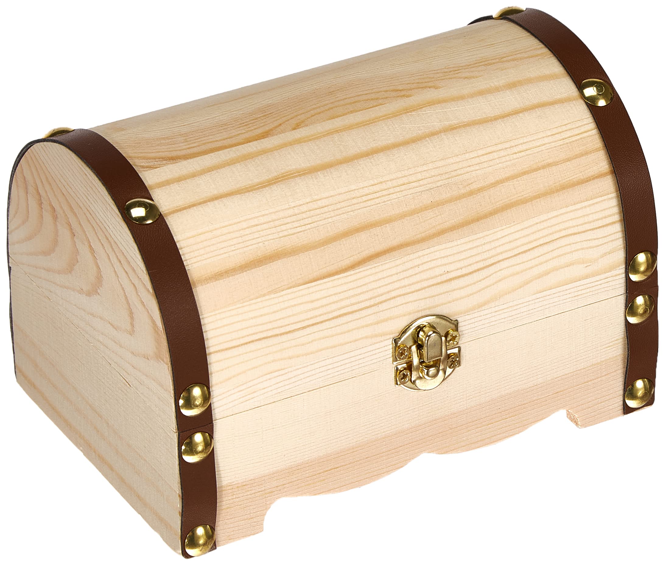 Glorex GmbH 6 2003 215 Treasure Chest FSC Mix Pine Wood
