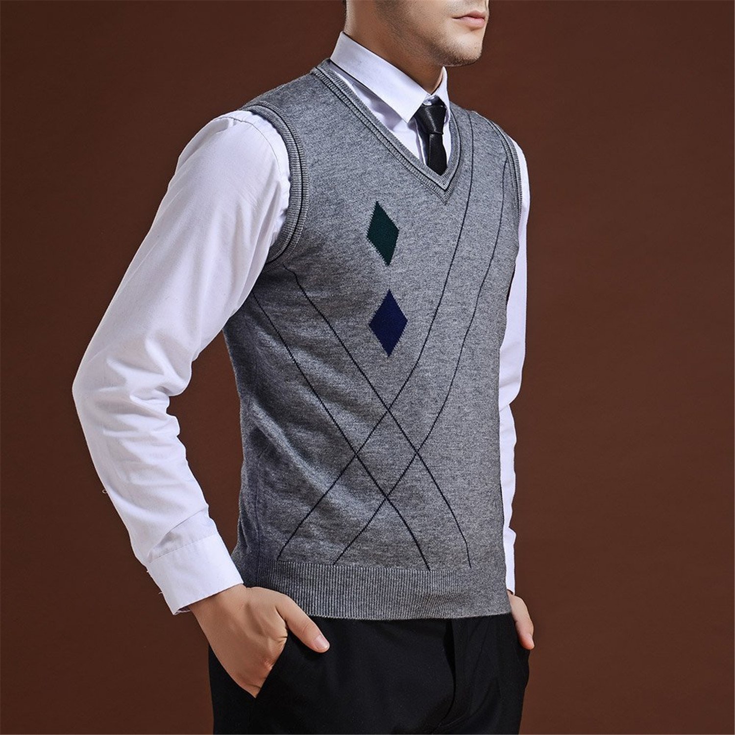 Sweaters Kaured Stylist Mens V-neck 
