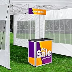 Yescom Popup Promotional Counter Table Booth