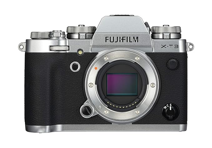 Fujifilm X-T3 Systemkamera (26,1 Megapixel, 7,6 cm (3 Zoll) Display, Touch-Display, APS-C-Sensor) silber