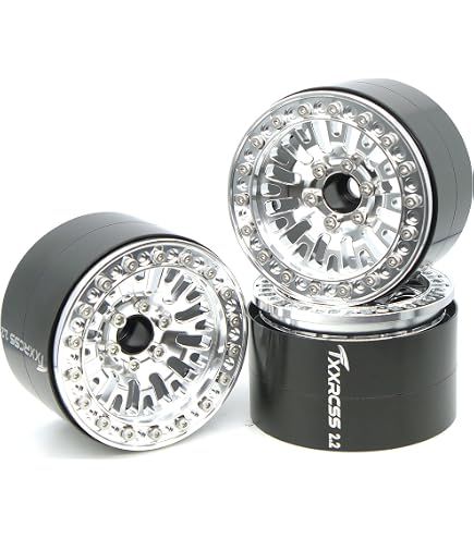 Amazon.com: HPI LP29 Wheel Yokohama AVS Model T6 Chrome (Pack of 2
