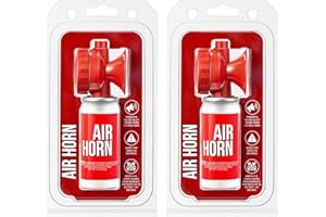 Saillong 1.4oz Boat Air Horn for Safety, Loud Marine Air Horns Can, Mini Small Blow Fog Bear Horn, Emergency Use for Sporting Events, Boat, Animal Alarm