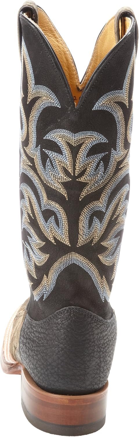 justin elephant skin boots