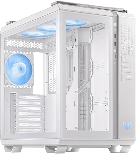 TUF GAMING GT502 ホワイト PCケース Amazon.com: ASUS TUF Gaming GT502 White ATX Mid-Tower Computer