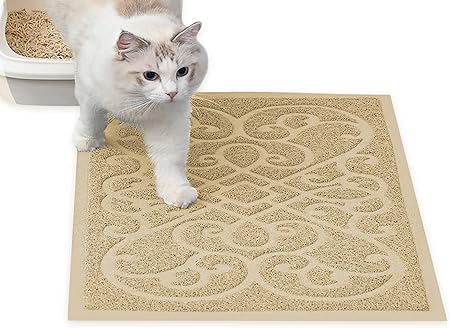 kitty litter trap mat