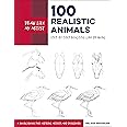 Draw Like an Artist: 100 Realistic Animals: Step-by-Step Realistic Line Drawing **A Sourcebook for Aspiring Artists and Designers (Volume 3) (Draw Like an Artist, 3)