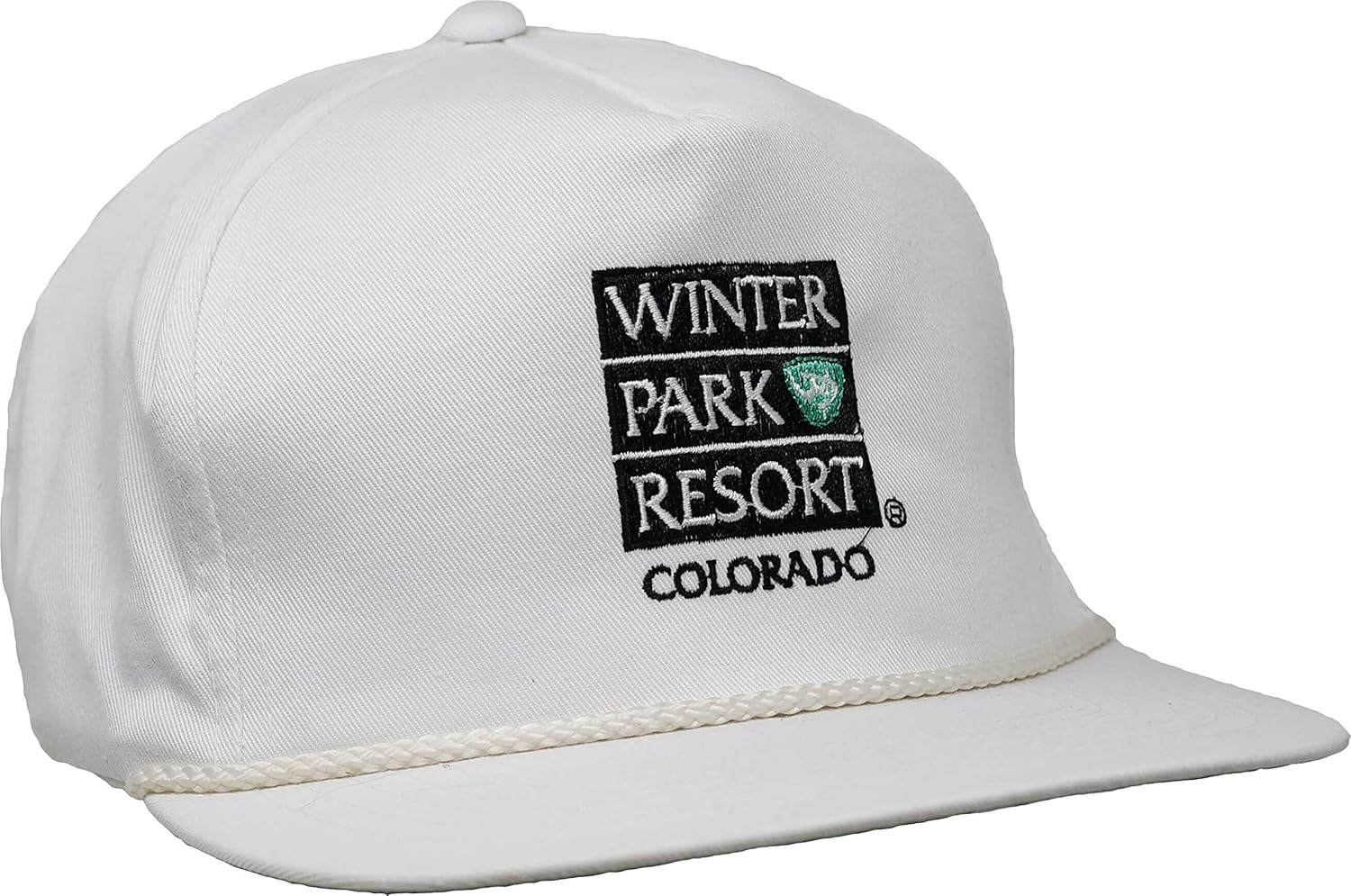 Amazon Com Winter Park Resort Classic Snapback W Cord Black