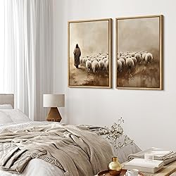 MUDECOR Framed Canvas Print Wall Art Set The