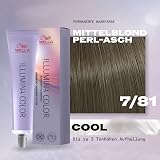 Wella Illumina Color 7/81 Medium Pearl Ash Blonde Permanent Hair Color 0.081 kg view 2