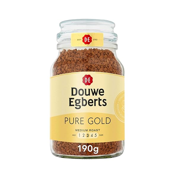 DOUWE EGBERTS – PURE GOLD MEDIUM ROAST – 190G