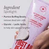 First Aid Beauty KP Bump Eraser Body Scrub 8 oz 10% AHA Glycolic Lactic view 6