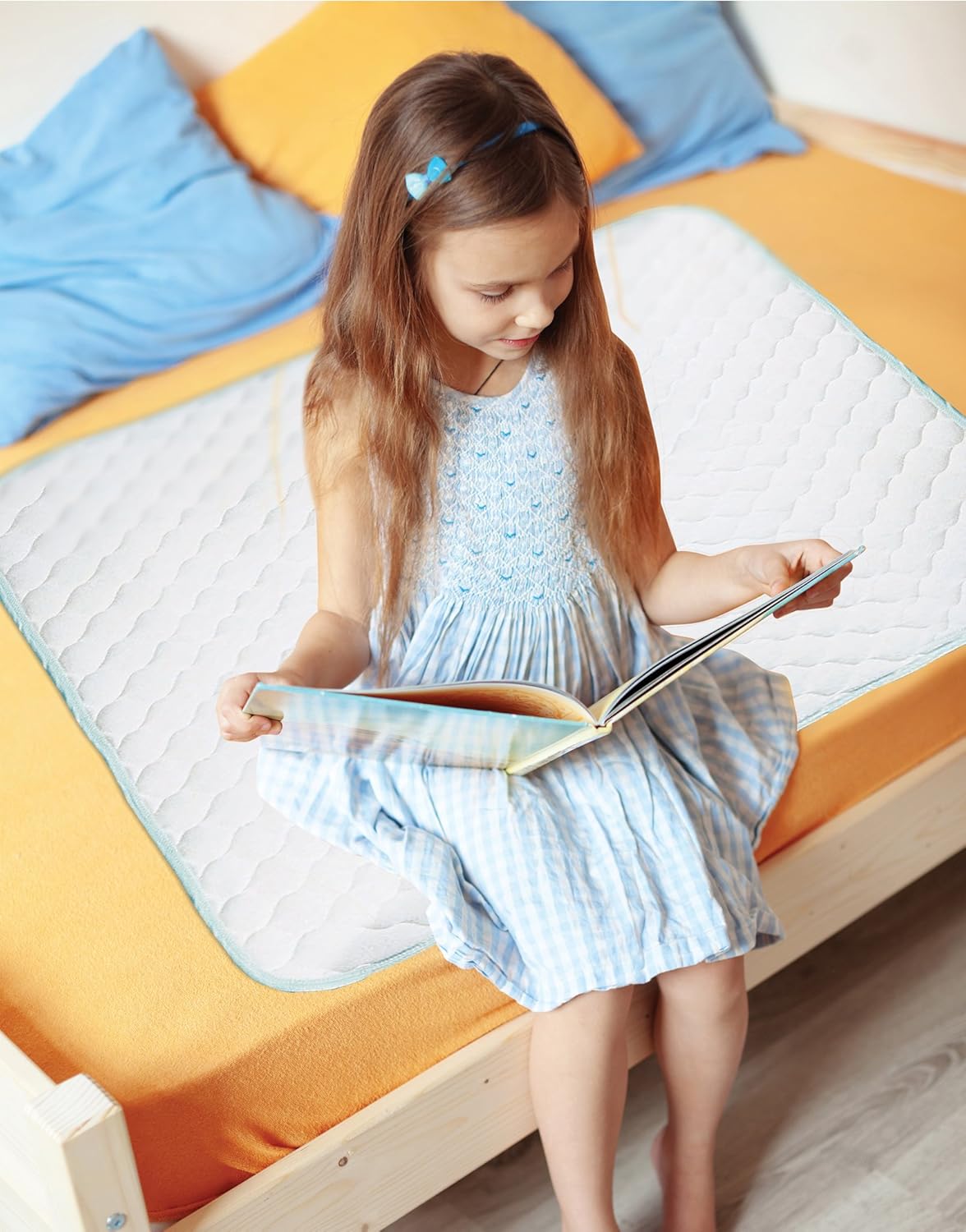 Priva High Quality Ultra Waterproof Sheet and Mattress Protector 34x47 Inch, 8 Cups Absorbency, Guarantee 300 Machine: Health & Personal Care