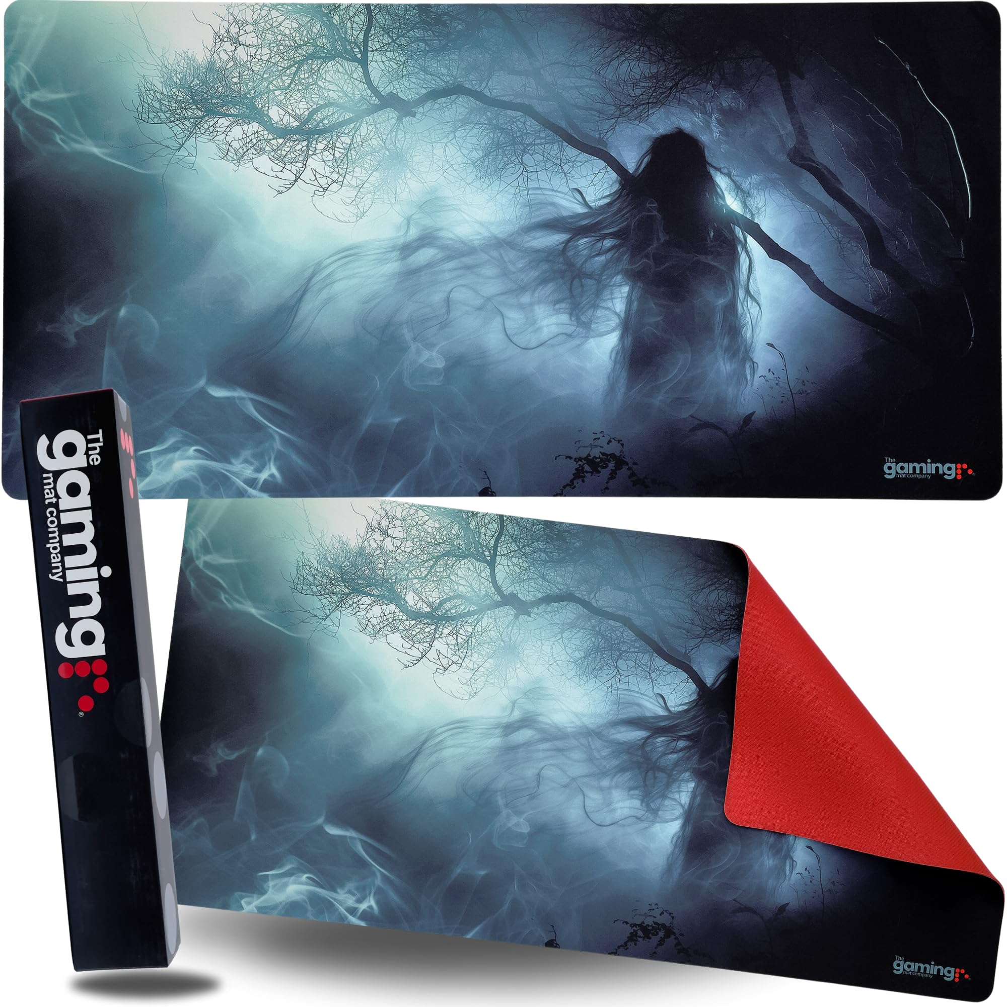 The Gaming Mat Company Single Player MTG Playmat & Gaming Mouse Pad - 72cm x 36cm Water Ghost Gaming Mousepad Compatible with Magic The Gathering Playmats MTG Cards YuGiOh Gaming Mat Large Mouse Pad