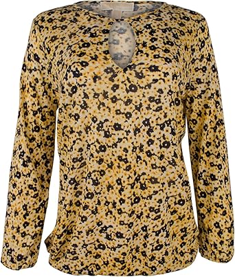 michael kors blouses yellow