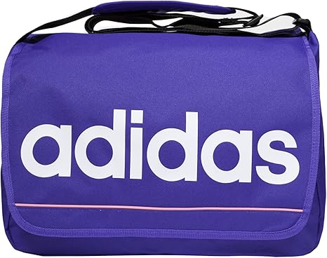purple adidas messenger bag