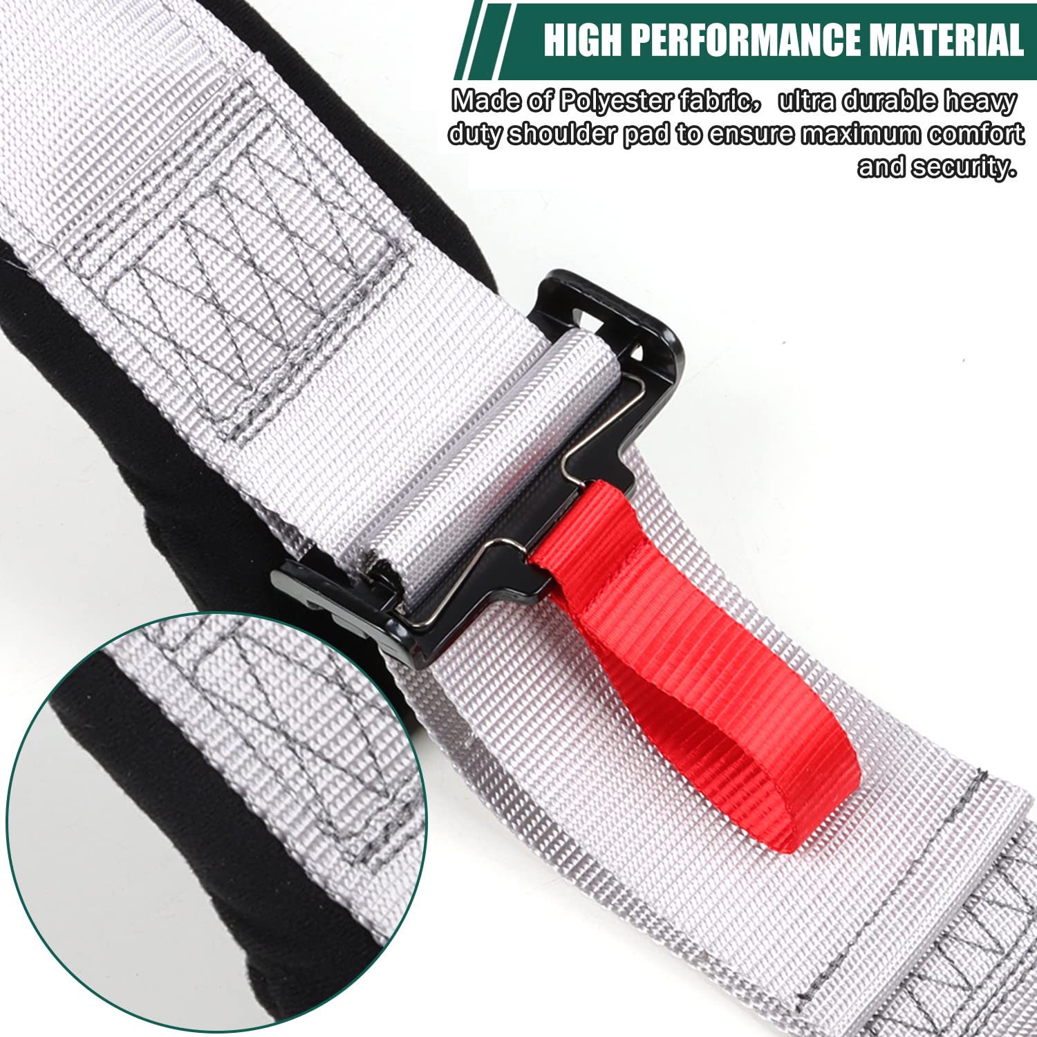 Mua BESTZHEYU 5-Point Racing Safety Harness Set SFI with Ultra Comfort ...