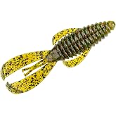 Strike King Rage Bug Fishing Lure, Soft Plastic Grub, Unique Design, Subtle Action