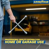 Goodyear Professional Fixed 4 Way Cross Wheel Wrench 17/19/21/23mm view 9
