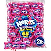 Strawberry Mini Boxes, 2 lb Bulk Candy Bag, Approximately 65 Treat-Size | Crunchy, Chewy, Fun Size Treat Packs, Sweet Tangy Bites, Goodie Bags, Pinata, Party Favors, Lunchbox Snacks