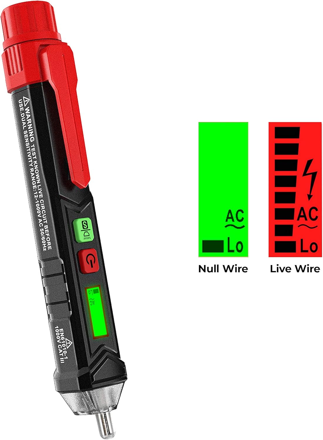 tester di tensione per batterie