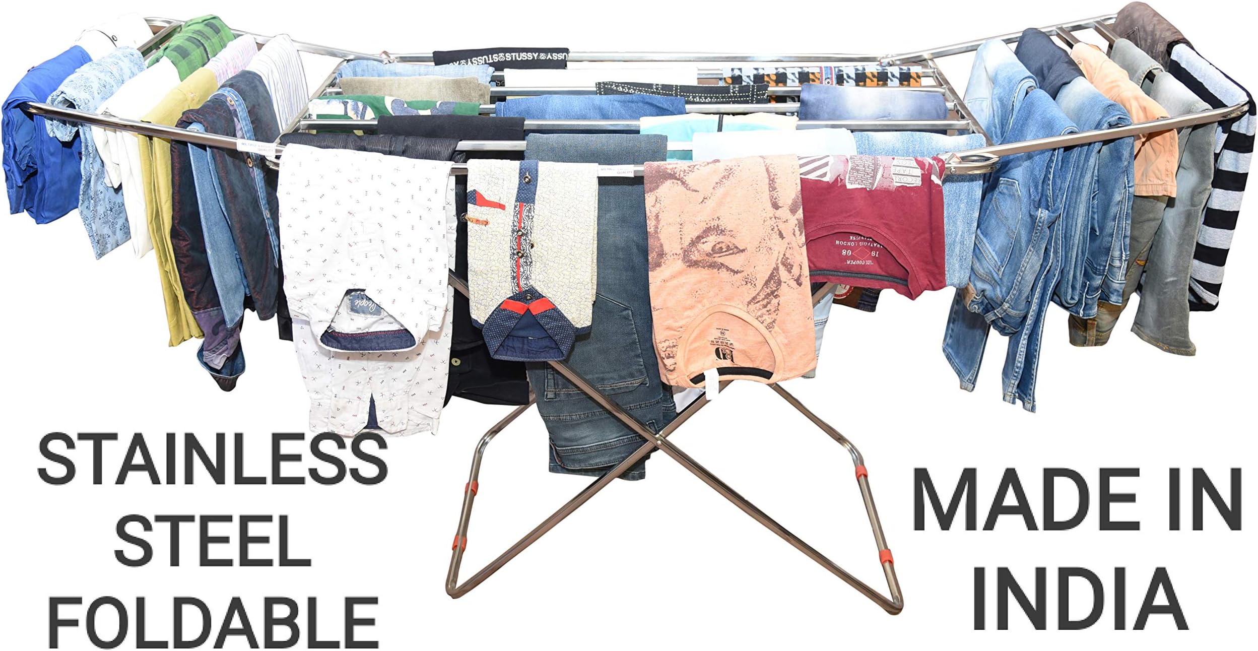 PEEZSTEEL Stainless Steel Cloth Drying Stand