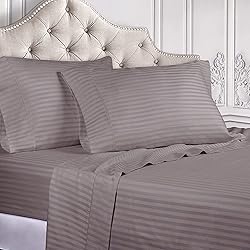 Striped 300-Thread Sheet Set, Premium Long-Staple