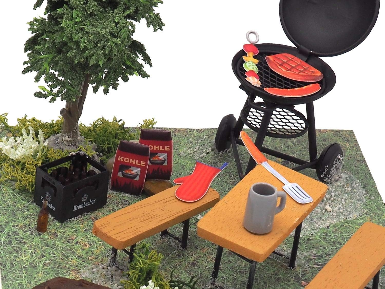 Dekoration Geschenk Gartenparty Grillparty Dekogrill
