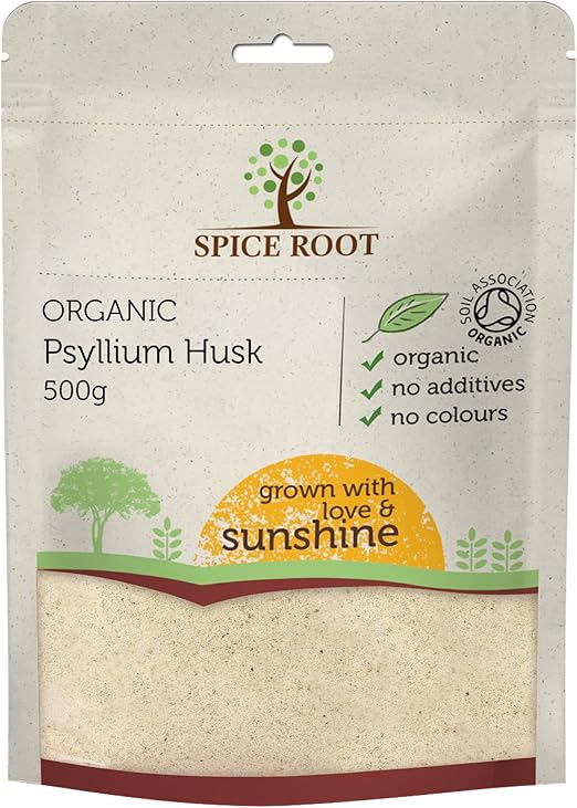Organic Psyllium Husk 500g Certified Organic, Premium Quality 99