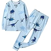 Owlivia 100% Organic Cotton Baby Long Sleeve Pajama Sets, Toddler Boy Girl 2-Piece Sleepwear