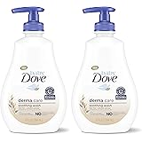Dove Soothing Baby Body Wash To Soothe Delicate Baby Skin Derma Care No Artificial Perfume or Color, Paraben Free, Phthalate
