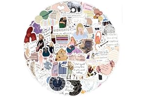 ZCXDF 104PCS Sexy Singer Decals, Music Stickers for Adults Teens,Waterproof Vinyl Sticker for Water Bottles, Laptops,Music Fans,Party Favors (Singer)