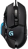 Logitech G502 Proteus Core Tunable Gaming Mouse, 12,000 DPI On-The-Fly DPI Shifting, Personalized Weight and Balance Tuning with (5) 3.6g Weights, 11 Programmable Buttons, Fully Customizable Surface