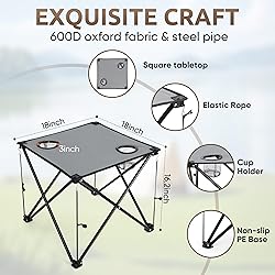 HaSteeL Folding Beach Chair Set of 3, Foldable